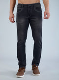 Charcoal Black Denim Wash Jeans