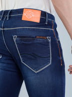 Dark Indigo Denim Wash Jeans