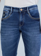 Riogrand Men's Premium Blue Washed Denim Jeans for Men
