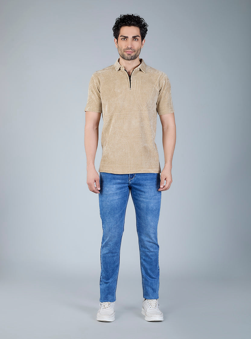 Riogrand Men's Premium Mild Stone Washed Denim Jeans for Men