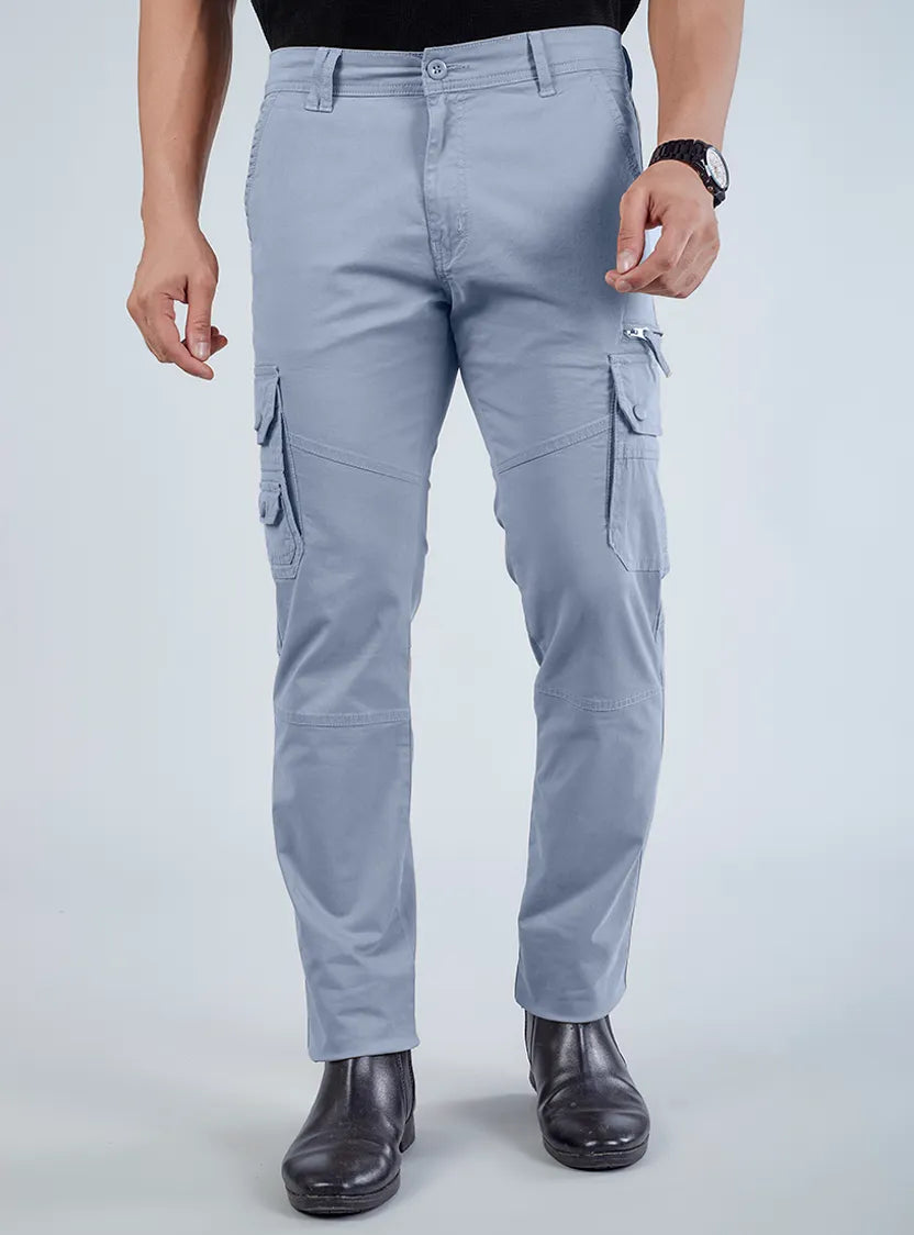 Premium Smart Fit Cotton Cargo Pants for Men
