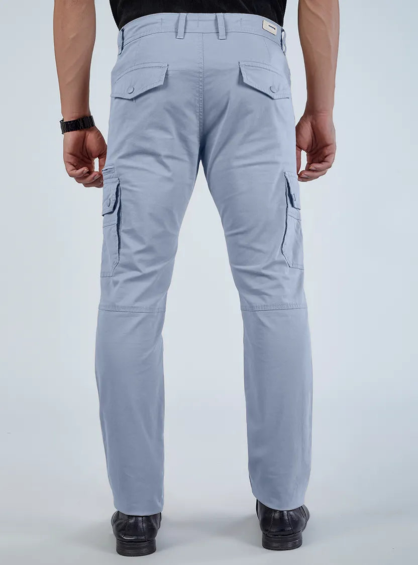 Men's Mid-Rise Cotton Cargo Pants