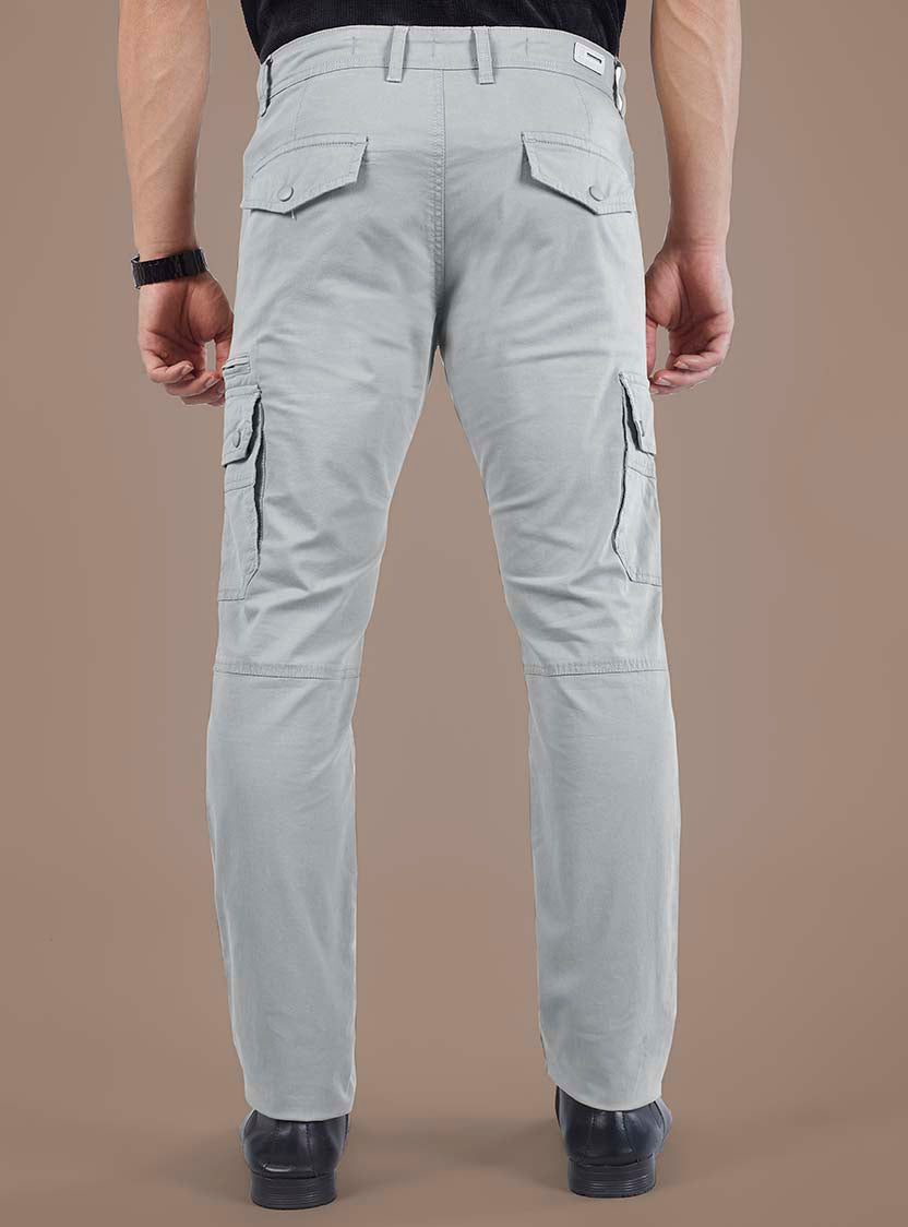 Men's Mid-Rise Cotton Cargo Pants