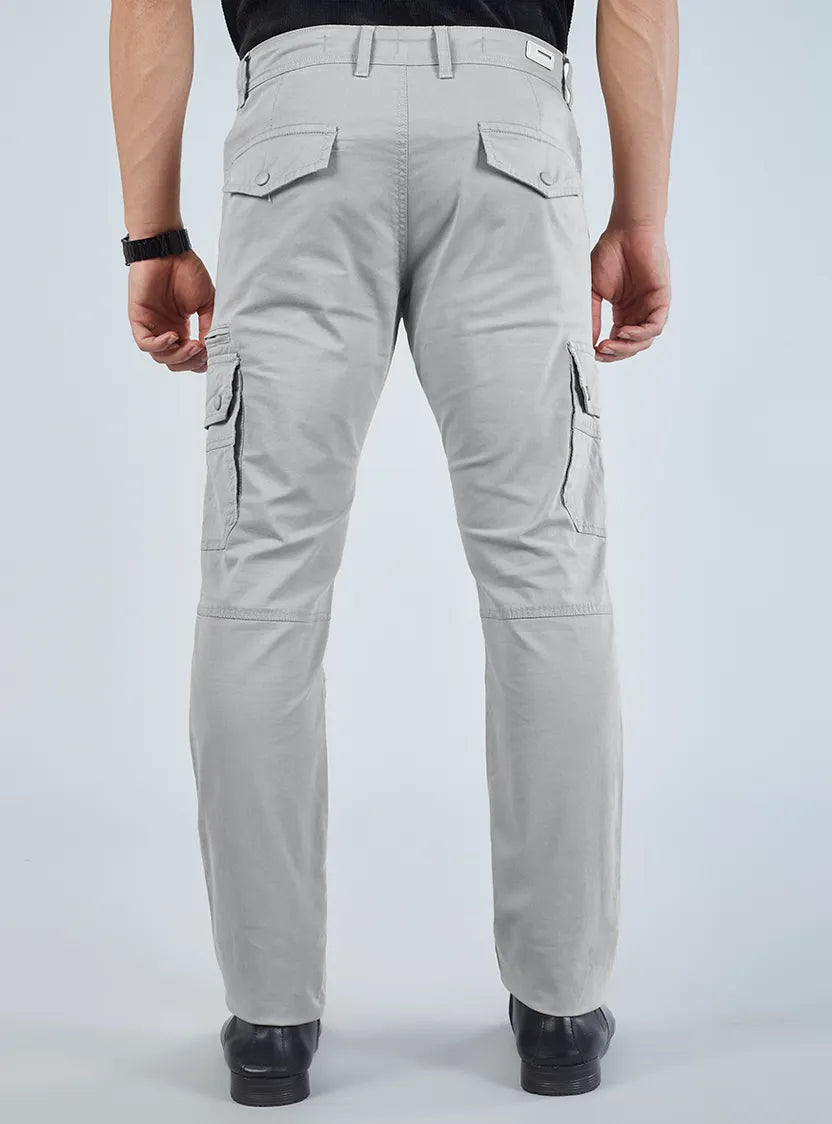 Men's Mid-Rise Cotton Cargo Pants