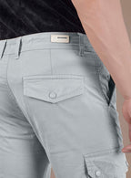Men's Mid-Rise Cotton Cargo Pants