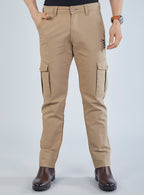 Premium Smart Fit Cotton Cargo Pants for Men