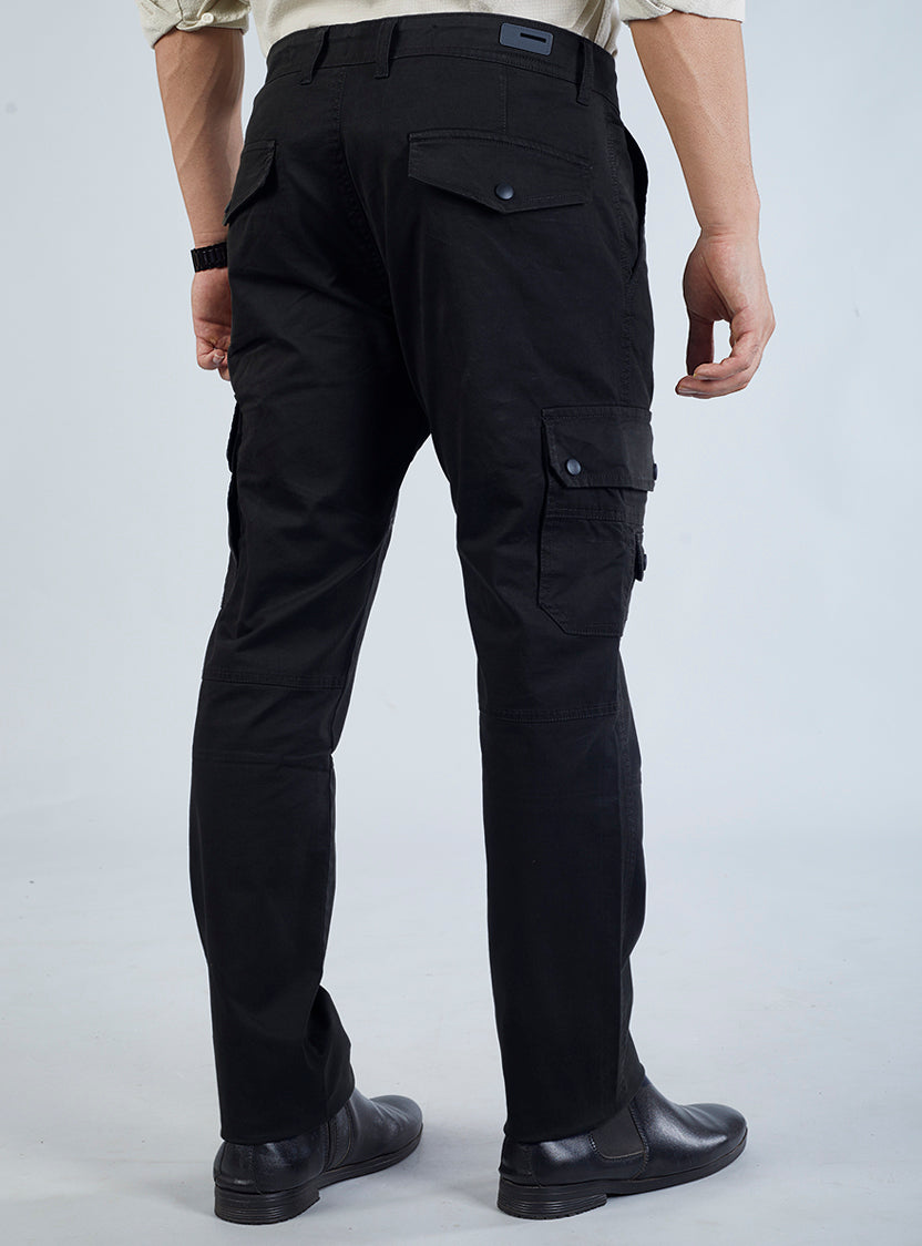 Men's Mid-Rise Cotton Cargo Pants