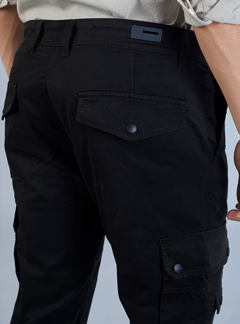 Men's Mid-Rise Cotton Cargo Pants