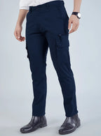 Men's Mid-Rise Cotton Cargo Pants