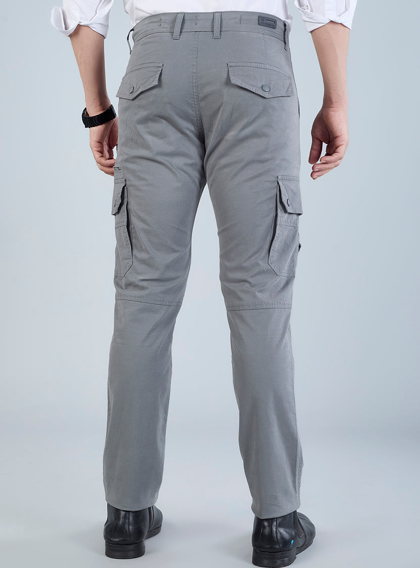 Men's Mid-Rise Cotton Cargo Pants