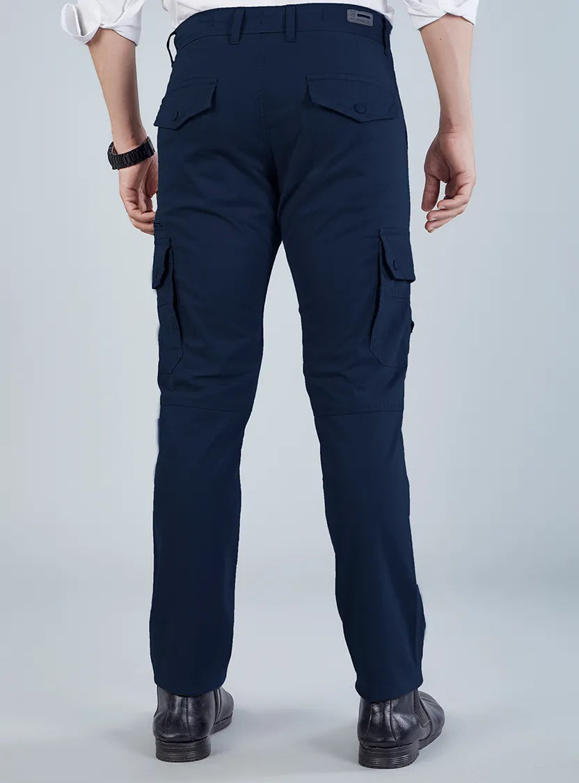 Men's Mid-Rise Cotton Cargo Pants