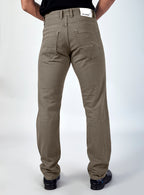 Olive Grey Baggy Fit Denim Jeans for Men