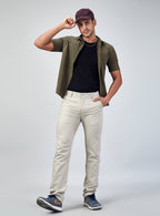 Off White Casual Trousers for Men