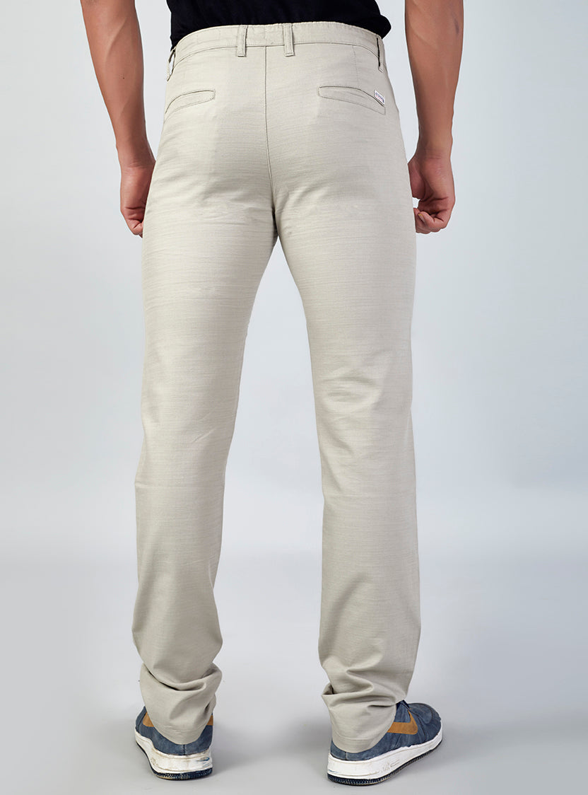 Off White Casual Trousers for Men