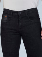 Smart Slim Fit Deep Indigo Blue Denim Jeans for Men