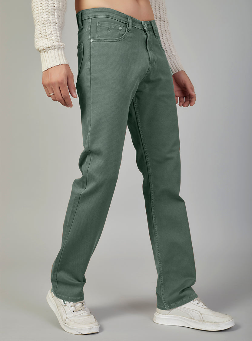 Straight Fit Denim Jeans for Men