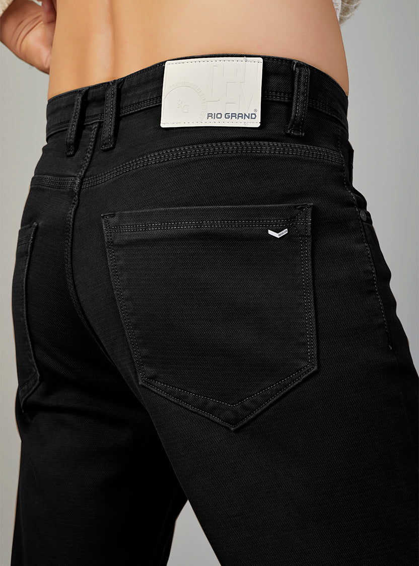 Straight Fit Denim Jeans for Men
