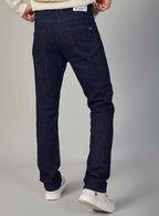 Dark Indigo Straight Fit Denim Jeans for Men