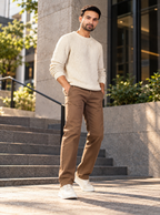 Straight Fit Denim Jeans for Men